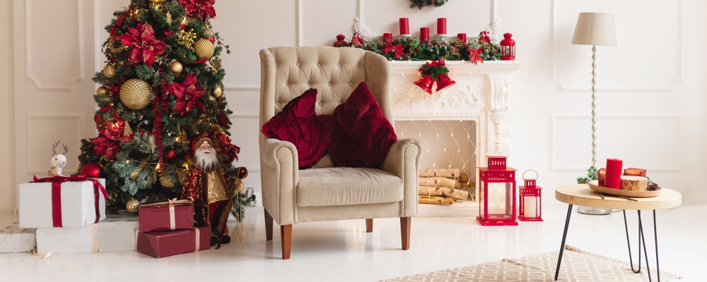 Where in the home to position your Christmas tree